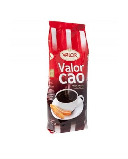 Chocolate espesso Valor