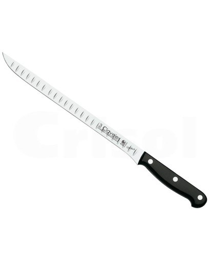 Skinkekniv 24 cm. honeycombed