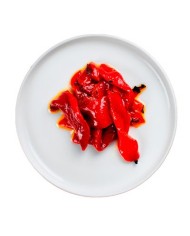 Caprichos del Paladar" pimiento caramelizado a la plancha